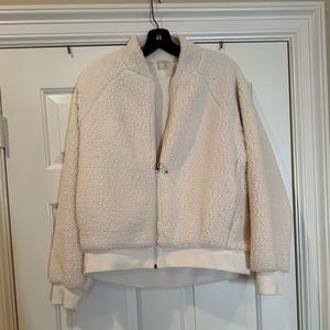 Carrie Underwood White Teddy Jacket